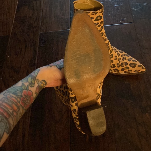 Leopard Print Matisse Boots - Picture 4 of 5